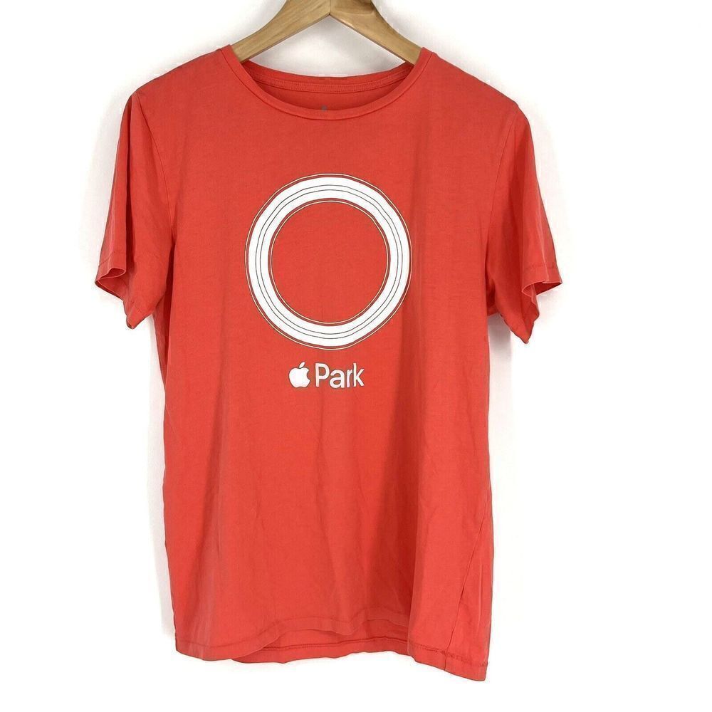 Apple Park T Shirt Size Small Pink Infinity Loop Short Sleeve California 95014